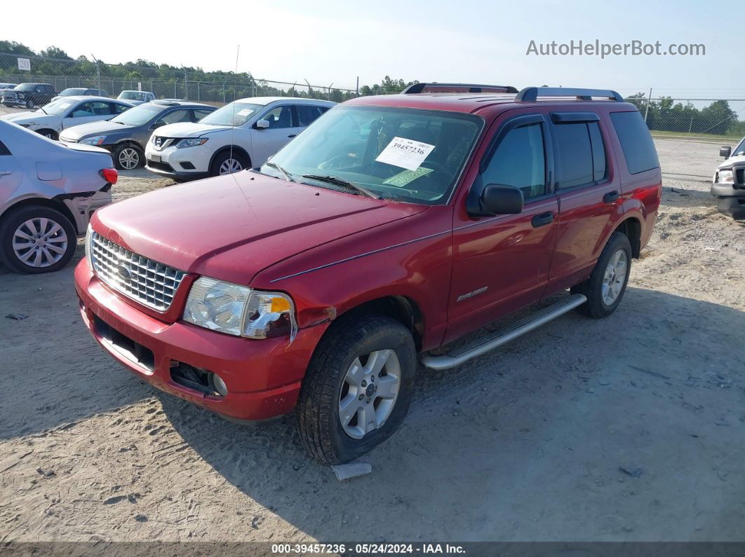 2005 Ford Explorer Xlt/xlt Sport Красный vin: 1FMZU63K65UB75361