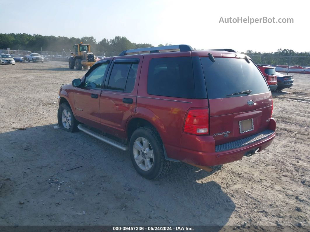 2005 Ford Explorer Xlt/xlt Sport Red vin: 1FMZU63K65UB75361