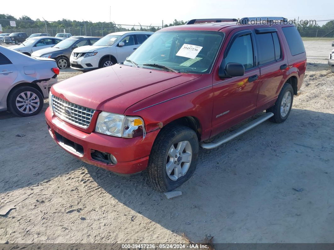 2005 Ford Explorer Xlt/xlt Sport Красный vin: 1FMZU63K65UB75361