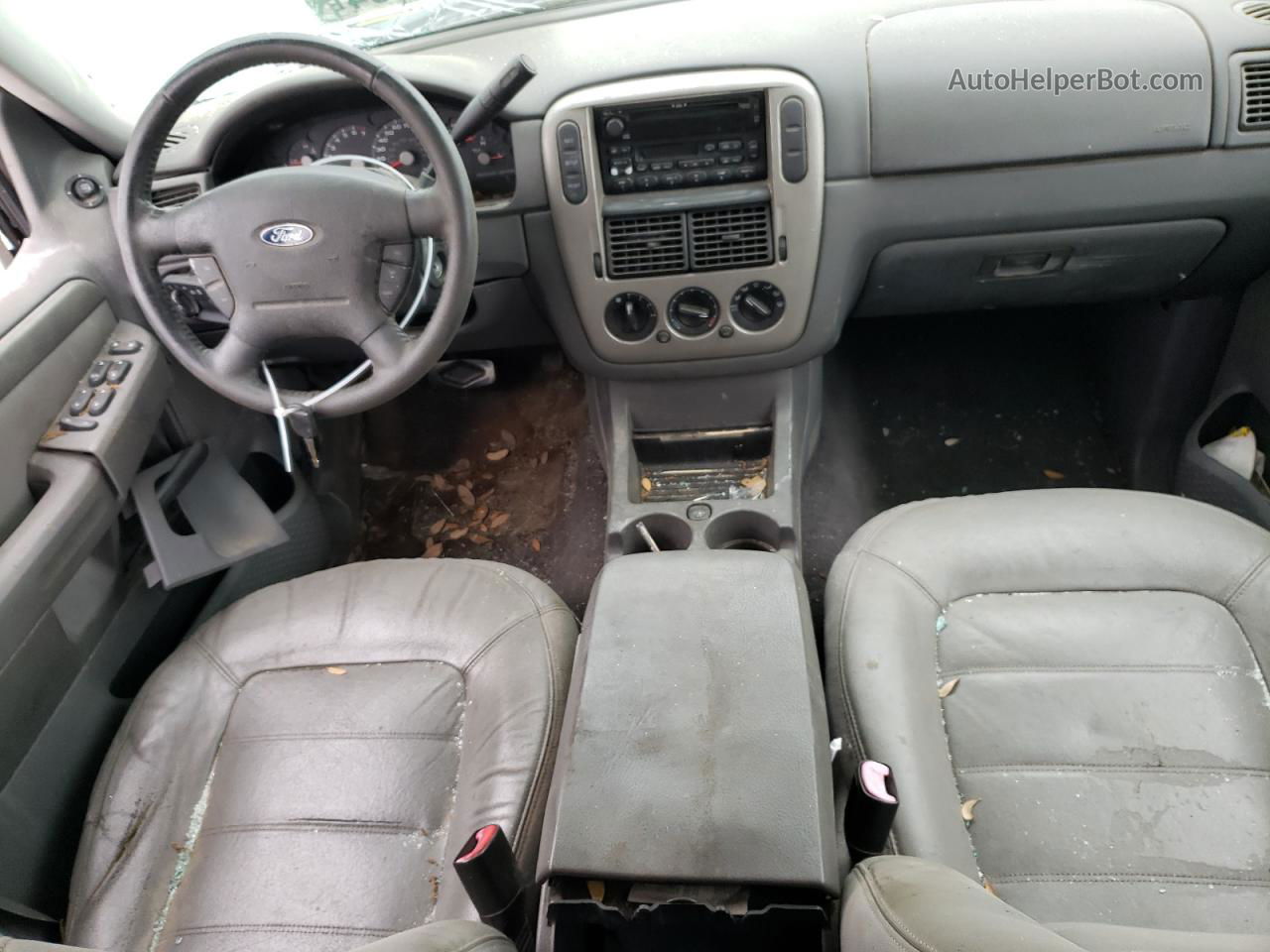 2005 Ford Explorer Xlt Silver vin: 1FMZU63K75UA05056