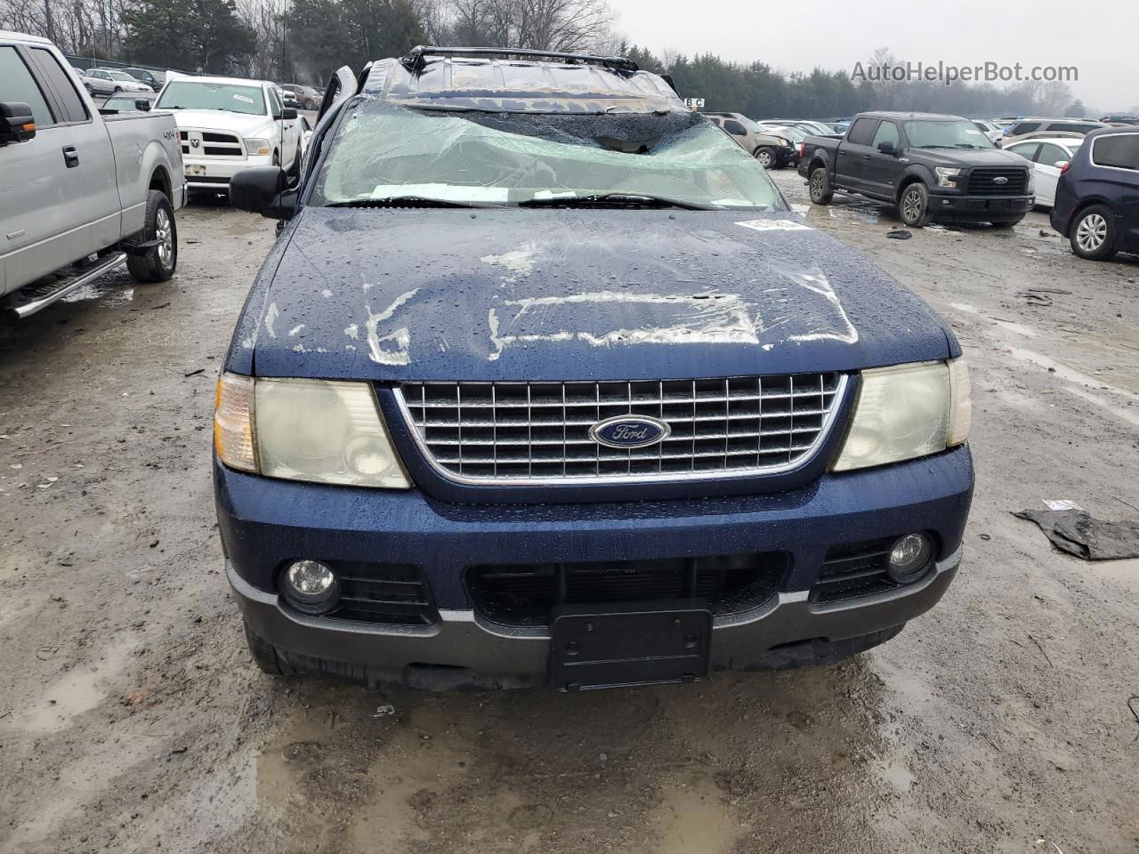 2005 Ford Explorer Xlt Blue vin: 1FMZU63K75UB51022