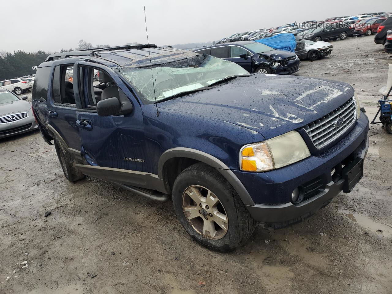 2005 Ford Explorer Xlt Blue vin: 1FMZU63K75UB51022