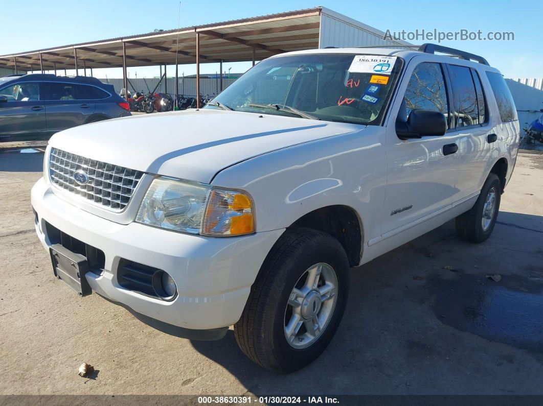 2005 Ford Explorer Xlt/xlt Sport White vin: 1FMZU63K85ZA51157