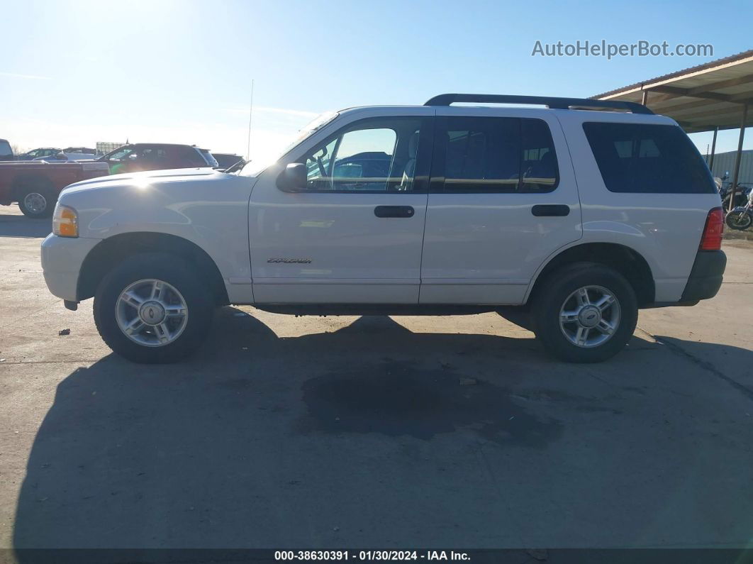 2005 Ford Explorer Xlt/xlt Sport White vin: 1FMZU63K85ZA51157