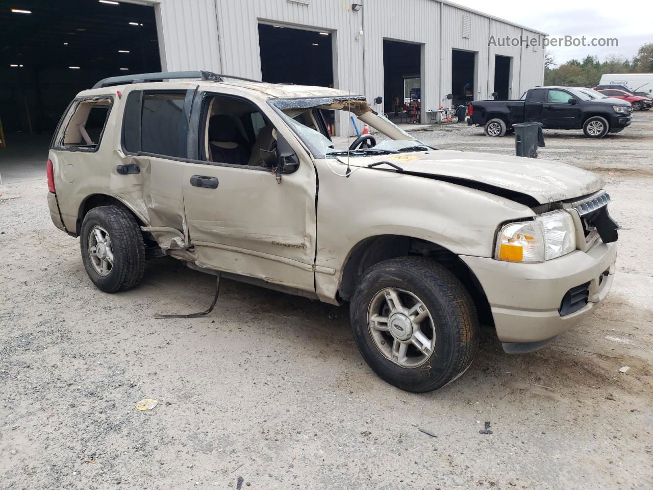 2005 Ford Explorer Xlt Tan vin: 1FMZU63K95UB90033