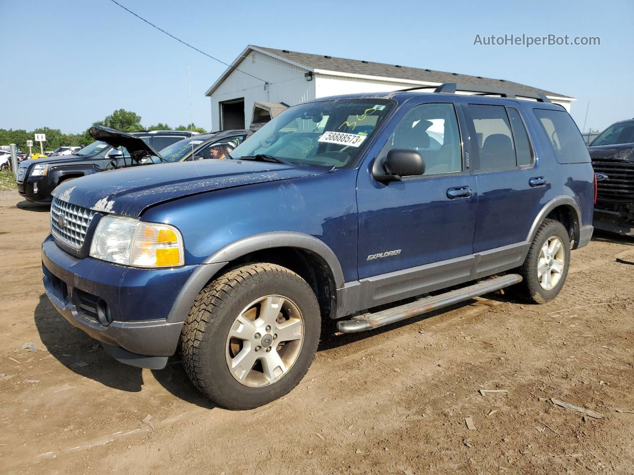 2005 Ford Explorer Xlt Blue vin: 1FMZU63KX5ZA11615