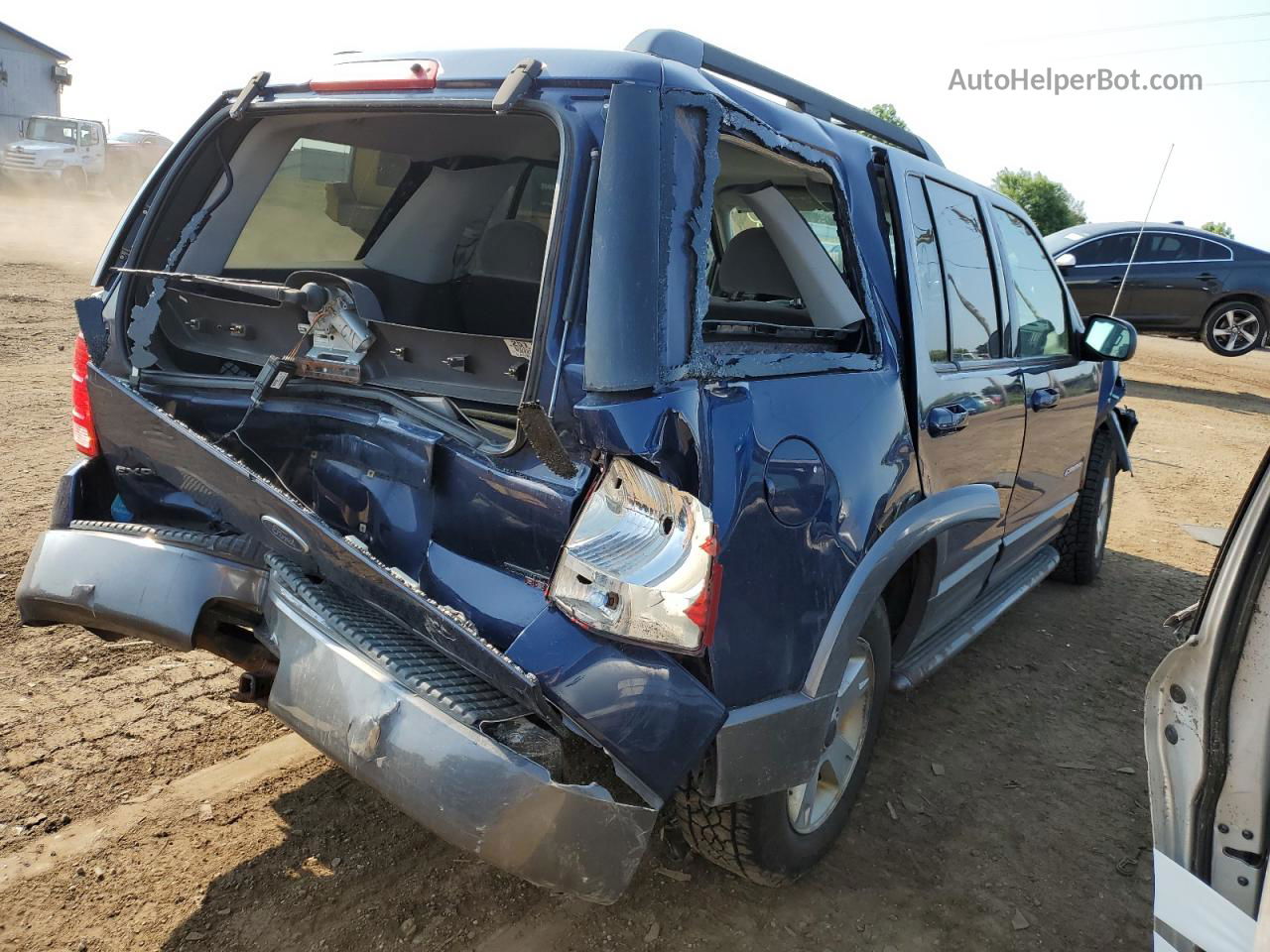 2005 Ford Explorer Xlt Blue vin: 1FMZU63KX5ZA11615