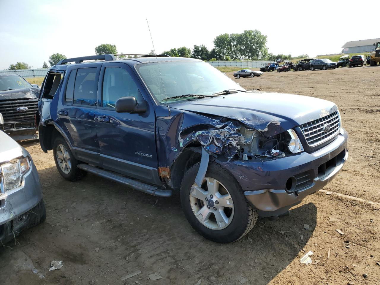 2005 Ford Explorer Xlt Синий vin: 1FMZU63KX5ZA11615