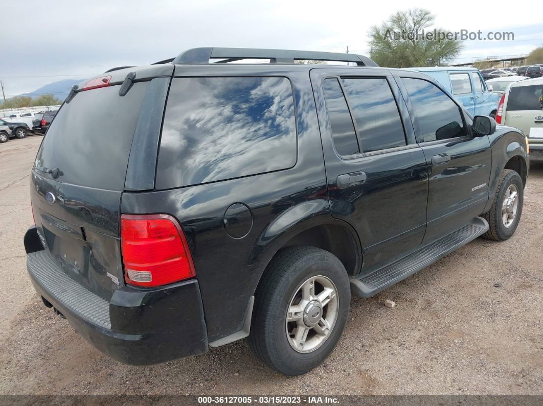 2005 Ford Explorer Xlt Black vin: 1FMZU63W65ZA09539