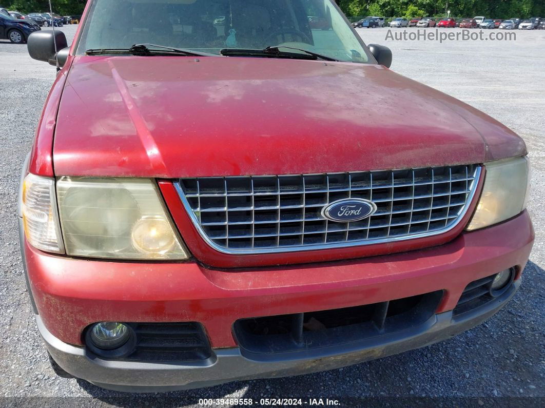 2005 Ford Explorer Xlt/xlt Sport Red vin: 1FMZU63W75UA27948