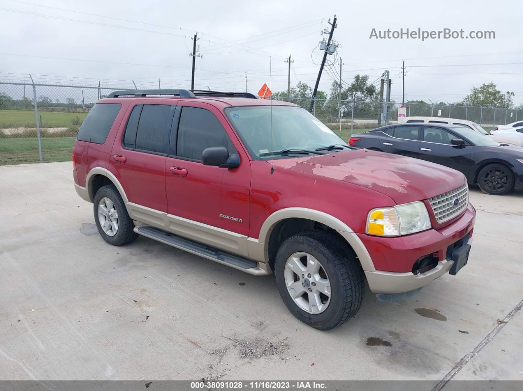 2005 Ford Explorer Eddie Bauer Maroon vin: 1FMZU64K15ZA29287