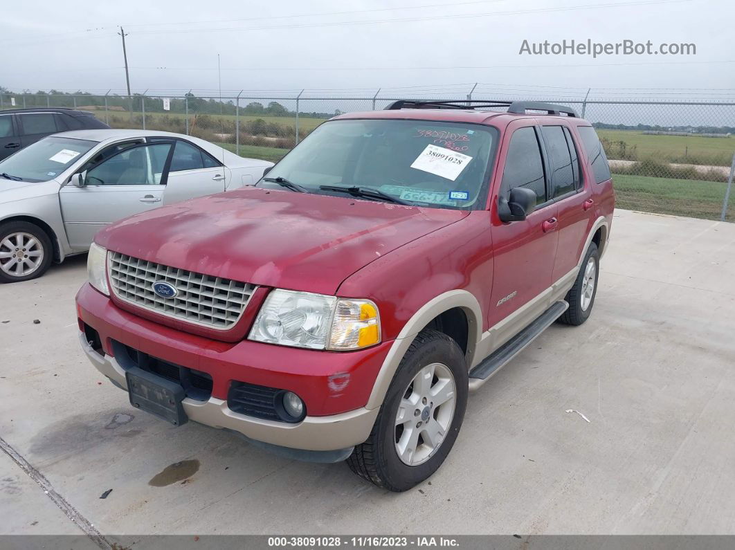 2005 Ford Explorer Eddie Bauer Maroon vin: 1FMZU64K15ZA29287