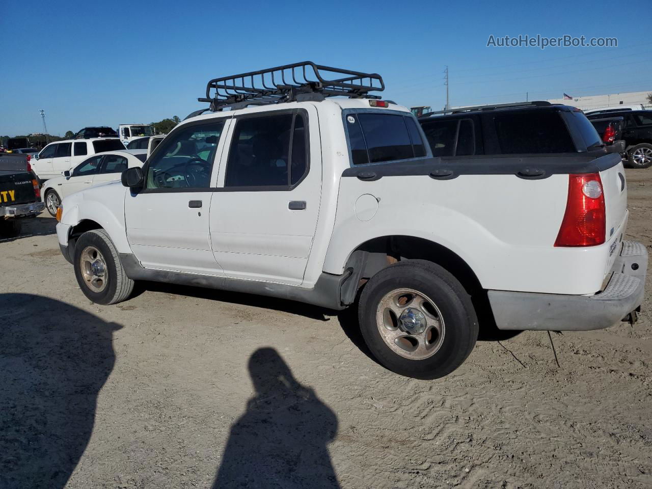 2005 Ford Explorer Sport Trac  Белый vin: 1FMZU67K05UA23540