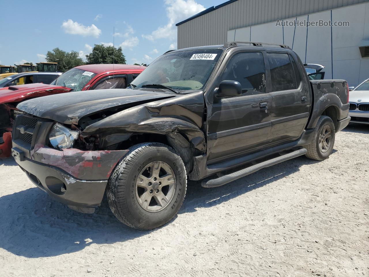 2005 Ford Explorer Sport Trac  Gray vin: 1FMZU67K15UA98165