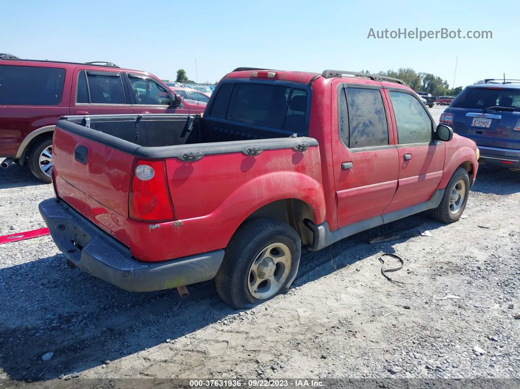 2005 Ford Explorer Sport Trac Xls/xlt Red vin: 1FMZU67K15UB40852