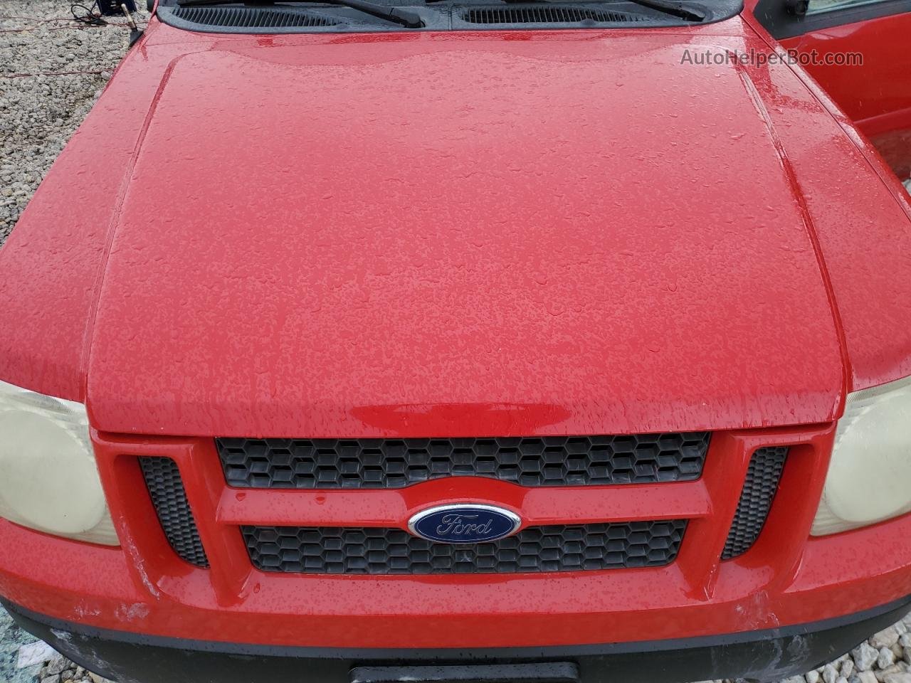 2005 Ford Explorer Sport Trac  Красный vin: 1FMZU67K35UA00835
