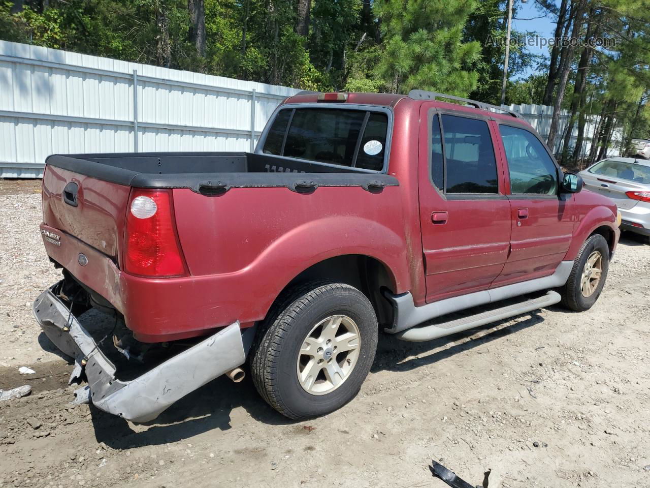 2005 Ford Explorer Sport Trac  Burgundy vin: 1FMZU67K35UA59710