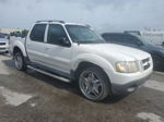 2005 Ford Explorer Sport Trac  White vin: 1FMZU67K35UA88169