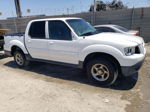 2005 Ford Explorer Sport Trac  White vin: 1FMZU67K35UB44062