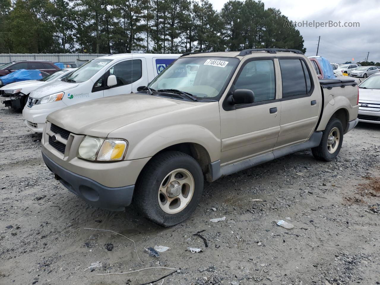 2005 Ford Explorer Sport Trac  Gold vin: 1FMZU67K45UA23797