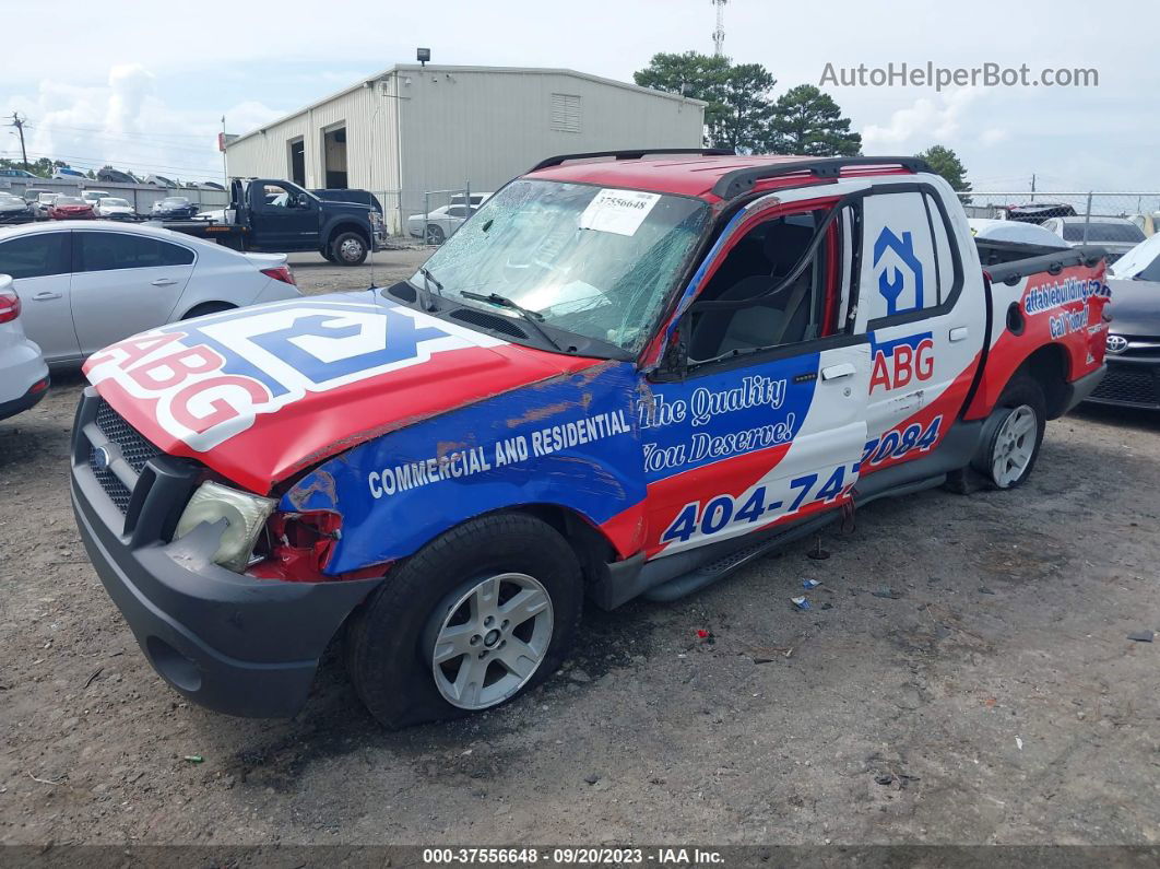 2005 Ford Explorer Sport Trac Xls/xlt Red vin: 1FMZU67K55UA94071