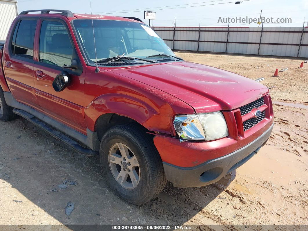 2005 Ford Explorer Sport Trac Xlt Красный vin: 1FMZU67K55UB32219