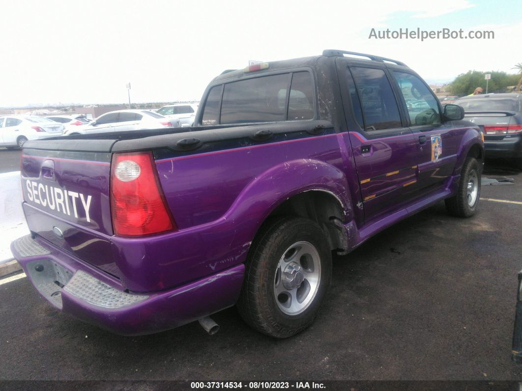 2005 Ford Explorer Sport Trac Xls/xlt Purple vin: 1FMZU67K65UA23154