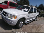 2005 Ford Explorer Sport Trac Xls/xlt White vin: 1FMZU67K75UA64649