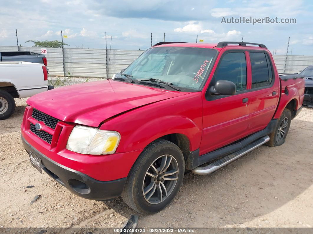 2005 Ford Explorer Sport Trac Xls/xlt Red vin: 1FMZU67K75UA65283