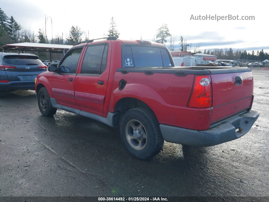 2005 Ford Explorer Sport Trac   Red vin: 1FMZU67K75UB92437