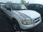 2005 Ford Explorer Sport Trac Xlt White vin: 1FMZU67K75UB93474