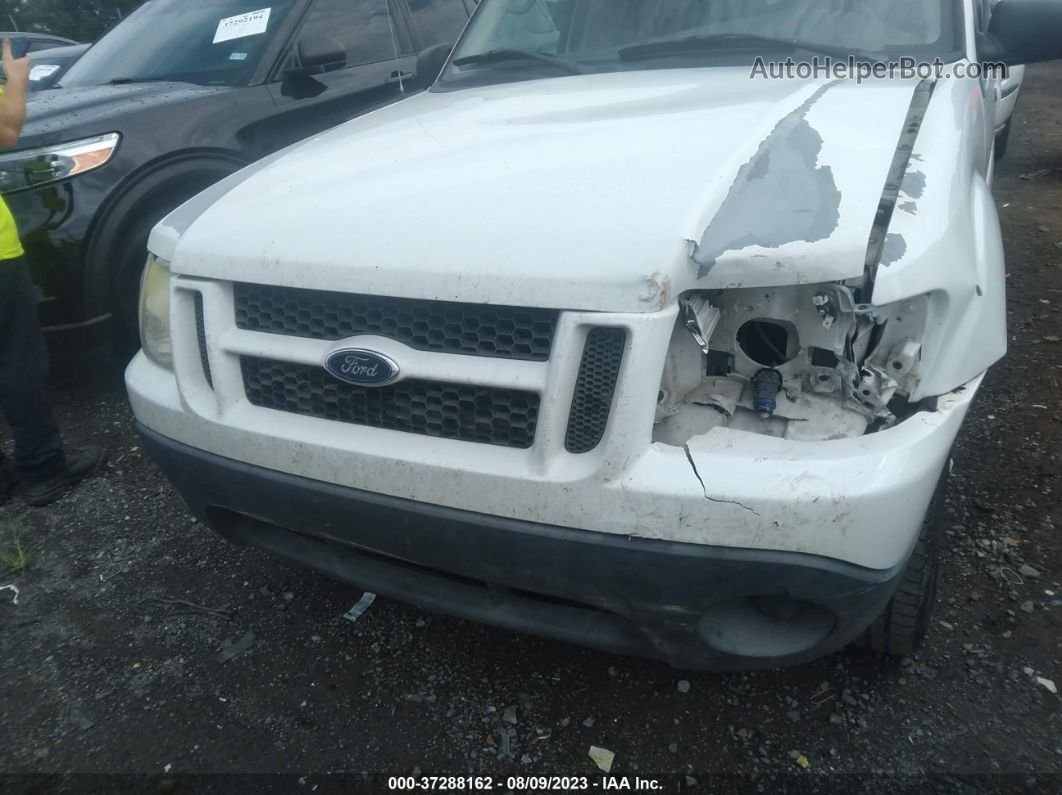 2005 Ford Explorer Sport Trac Xlt White vin: 1FMZU67K75UB93474