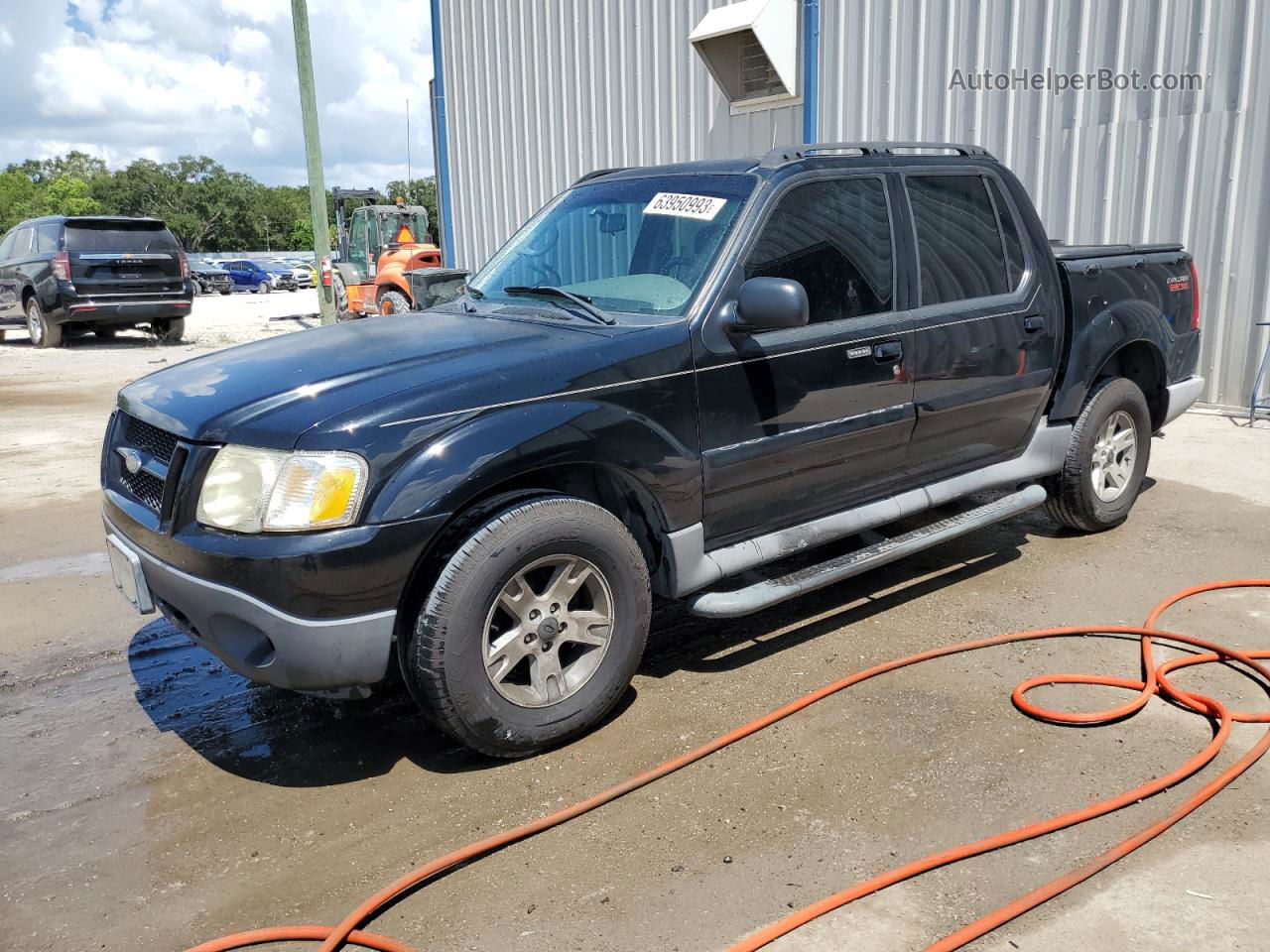 2005 Ford Explorer Sport Trac  Black vin: 1FMZU67K95UA39218