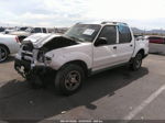 2005 Ford Explorer Sport Trac Xlt White vin: 1FMZU67KX5UA53189