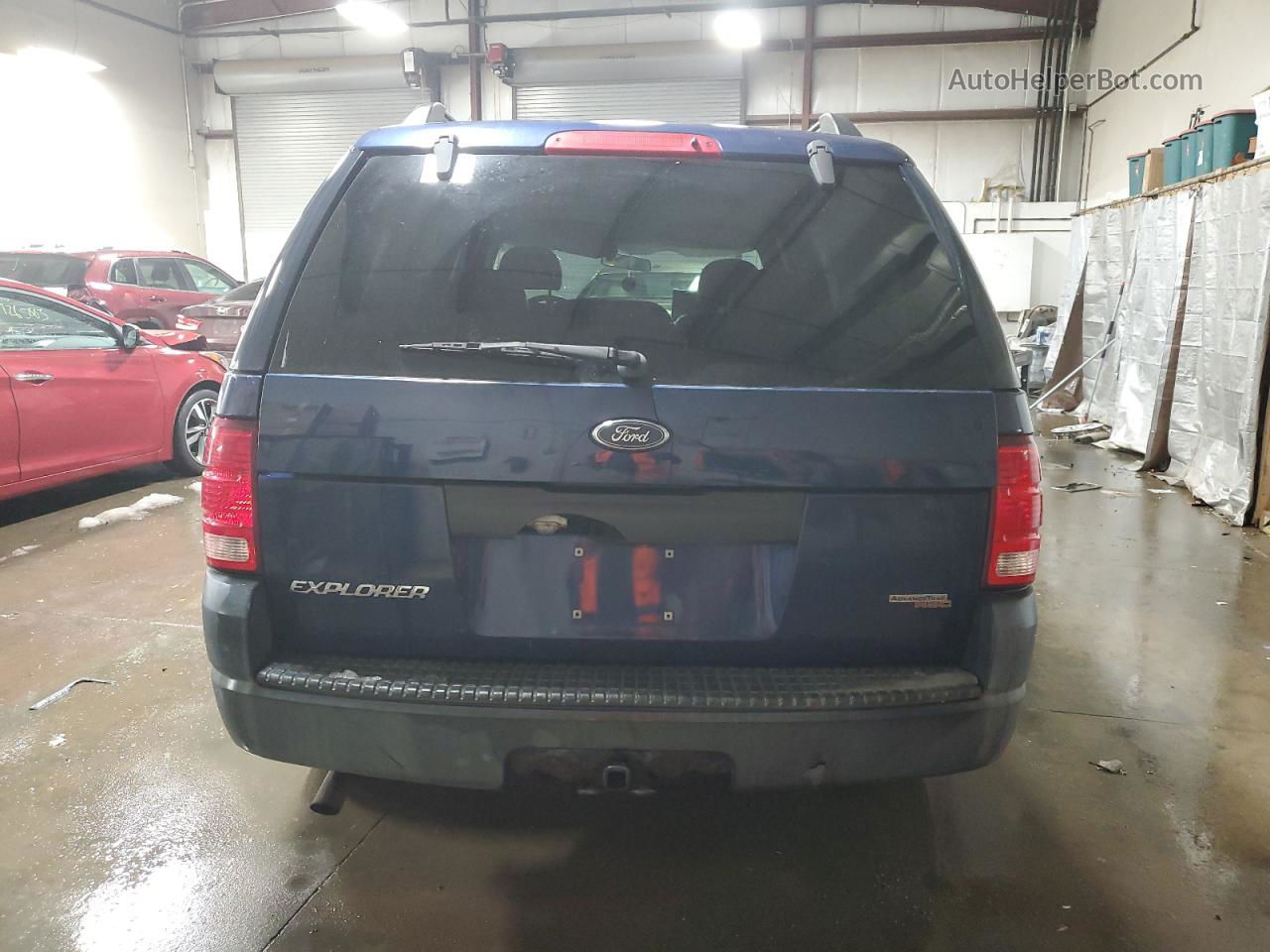 2005 Ford Explorer Xls Синий vin: 1FMZU72E55UB00037