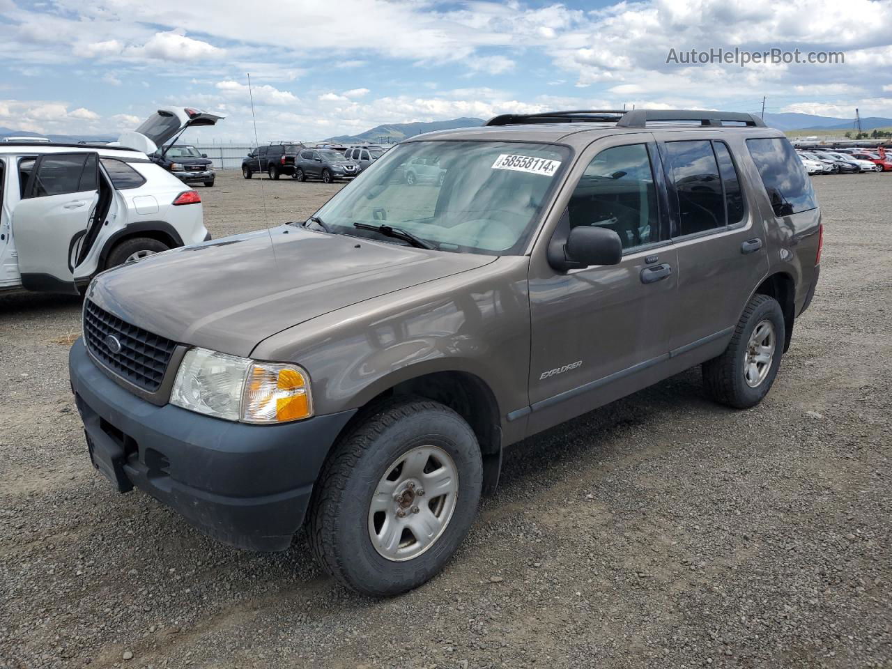 2005 Ford Explorer Xls Gray vin: 1FMZU72K05UB20427