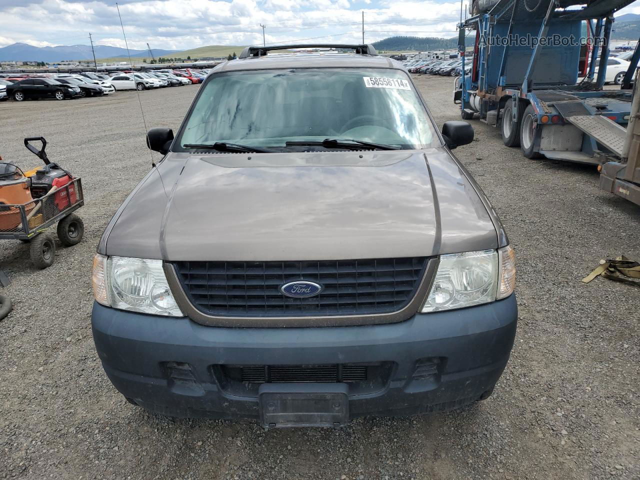 2005 Ford Explorer Xls Gray vin: 1FMZU72K05UB20427