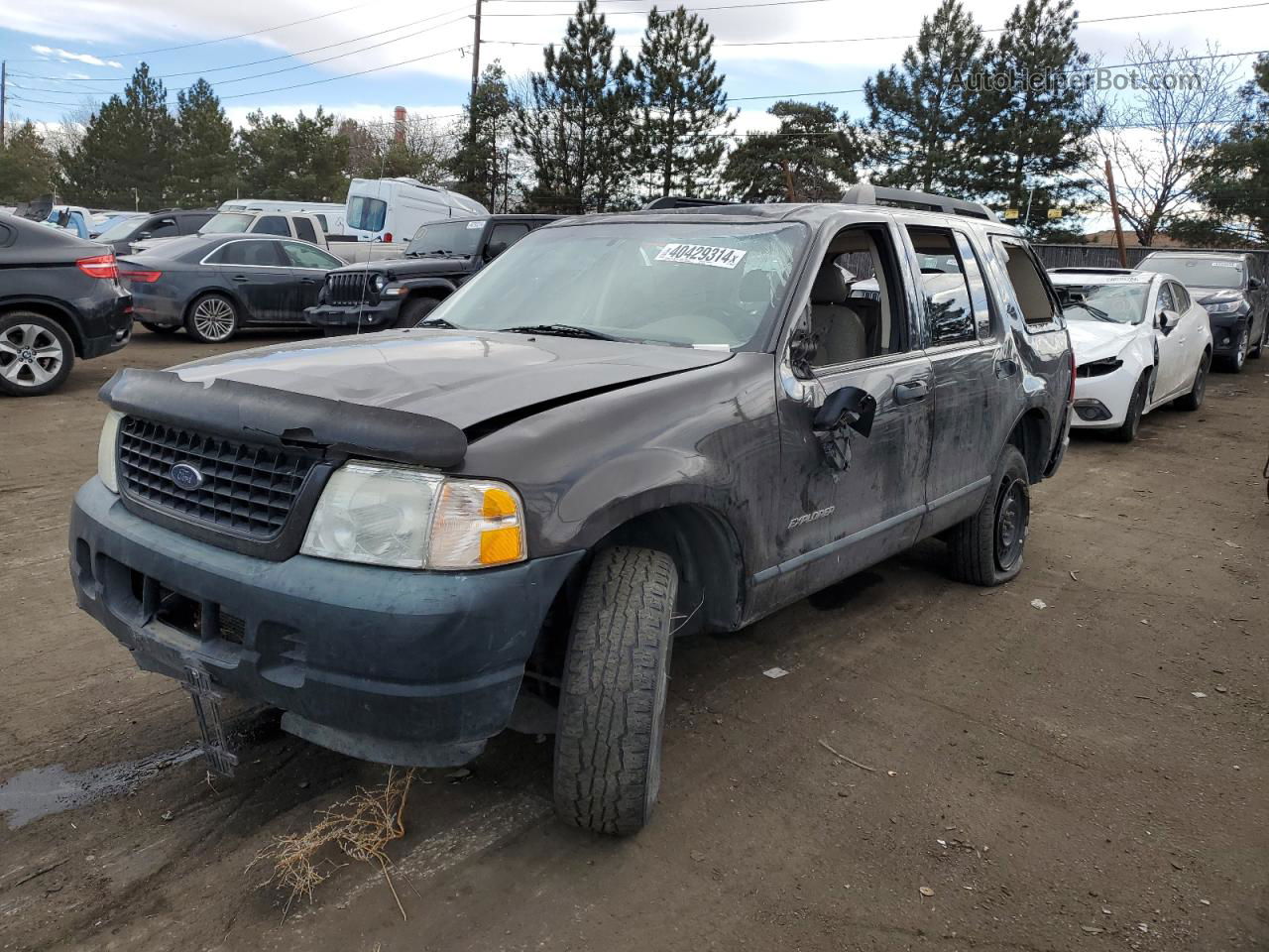 2005 Ford Explorer Xls Brown vin: 1FMZU72K45UA83642