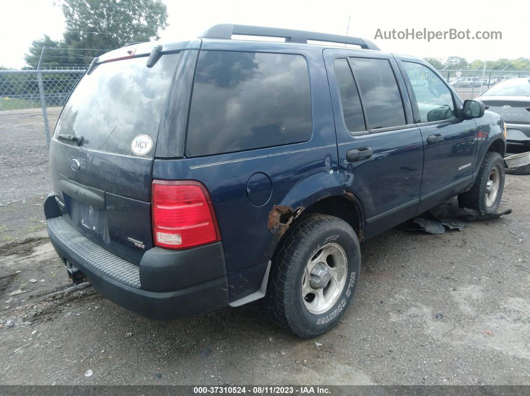 2005 Ford Explorer Xls/xls Sport Blue vin: 1FMZU72K75ZA54283