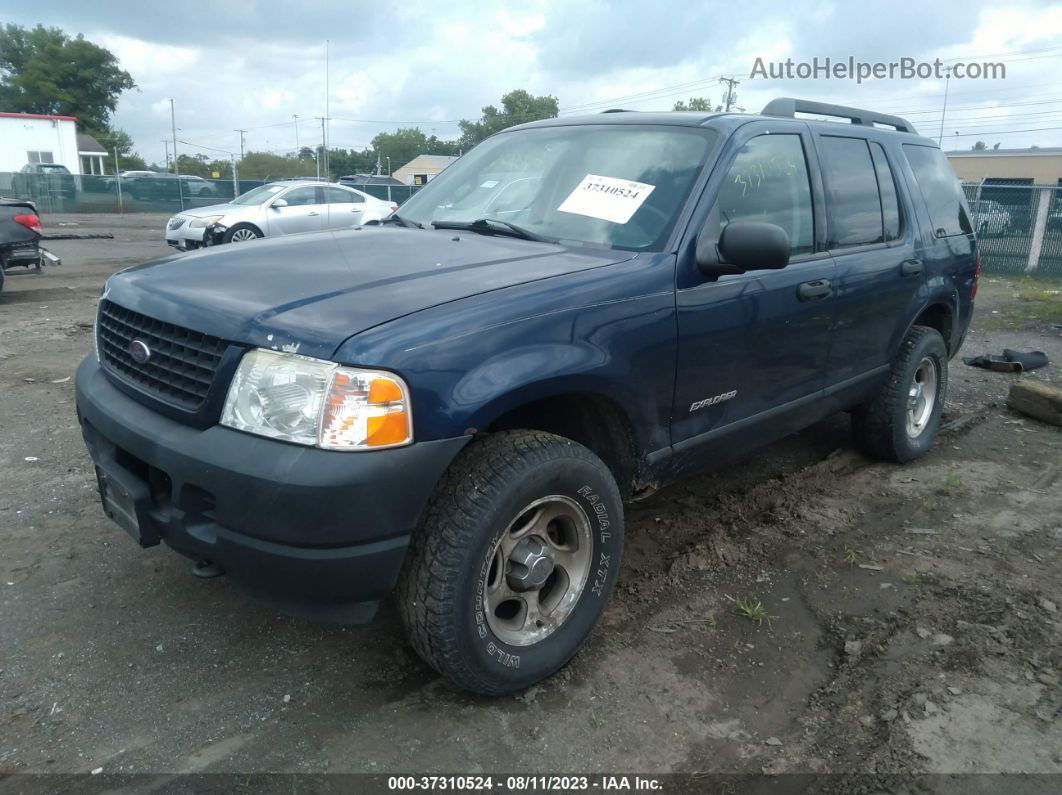 2005 Ford Explorer Xls/xls Sport Blue vin: 1FMZU72K75ZA54283