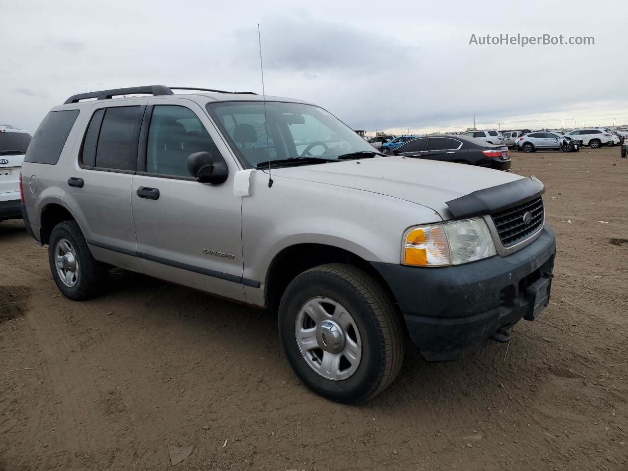 2005 Ford Explorer Xls Silver vin: 1FMZU72K75ZA56633