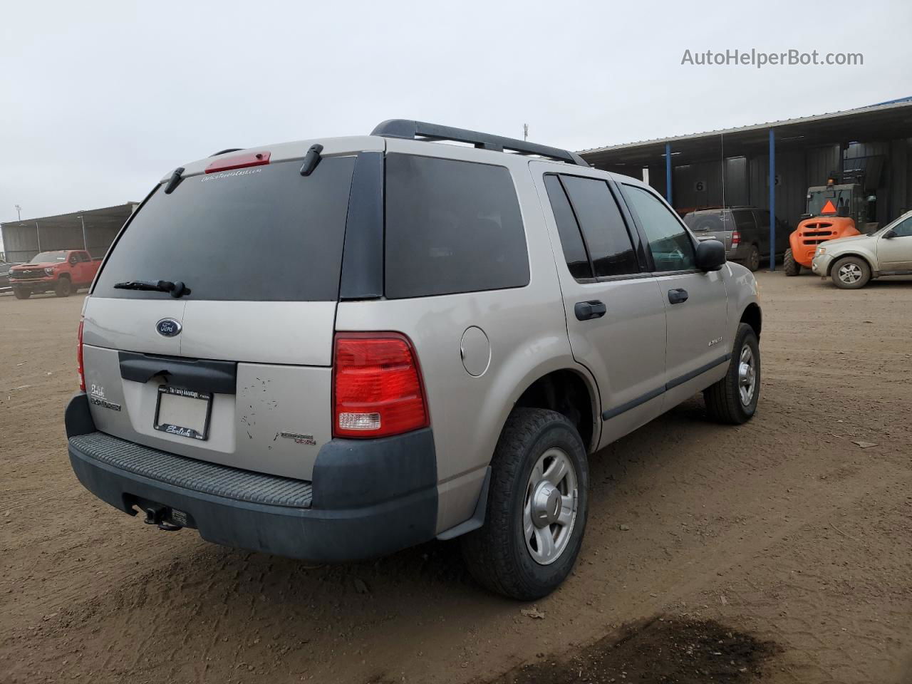 2005 Ford Explorer Xls Silver vin: 1FMZU72K75ZA56633