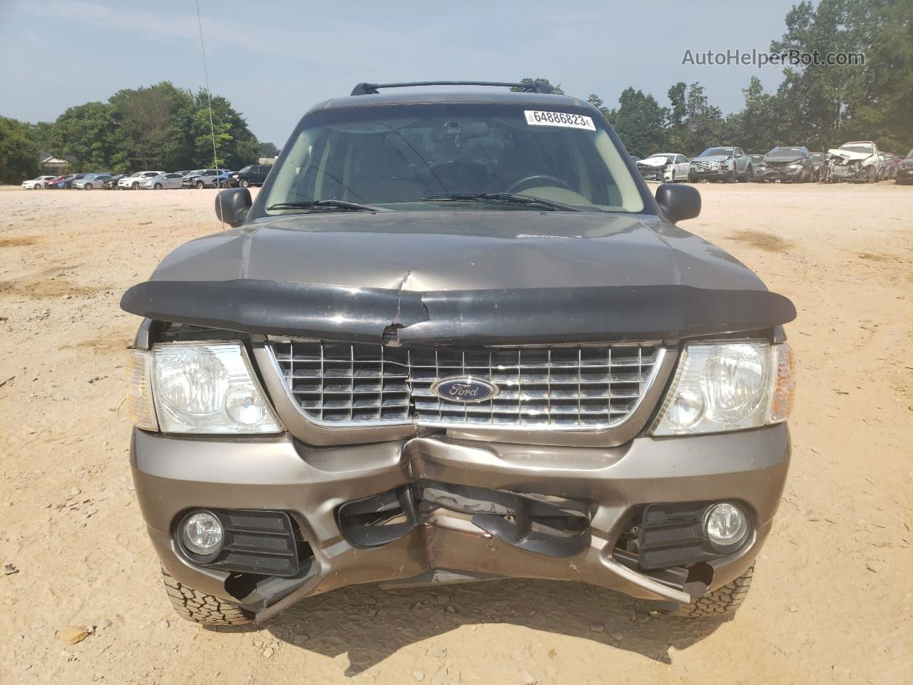 2005 Ford Explorer Xlt Gray vin: 1FMZU73E15ZA20901