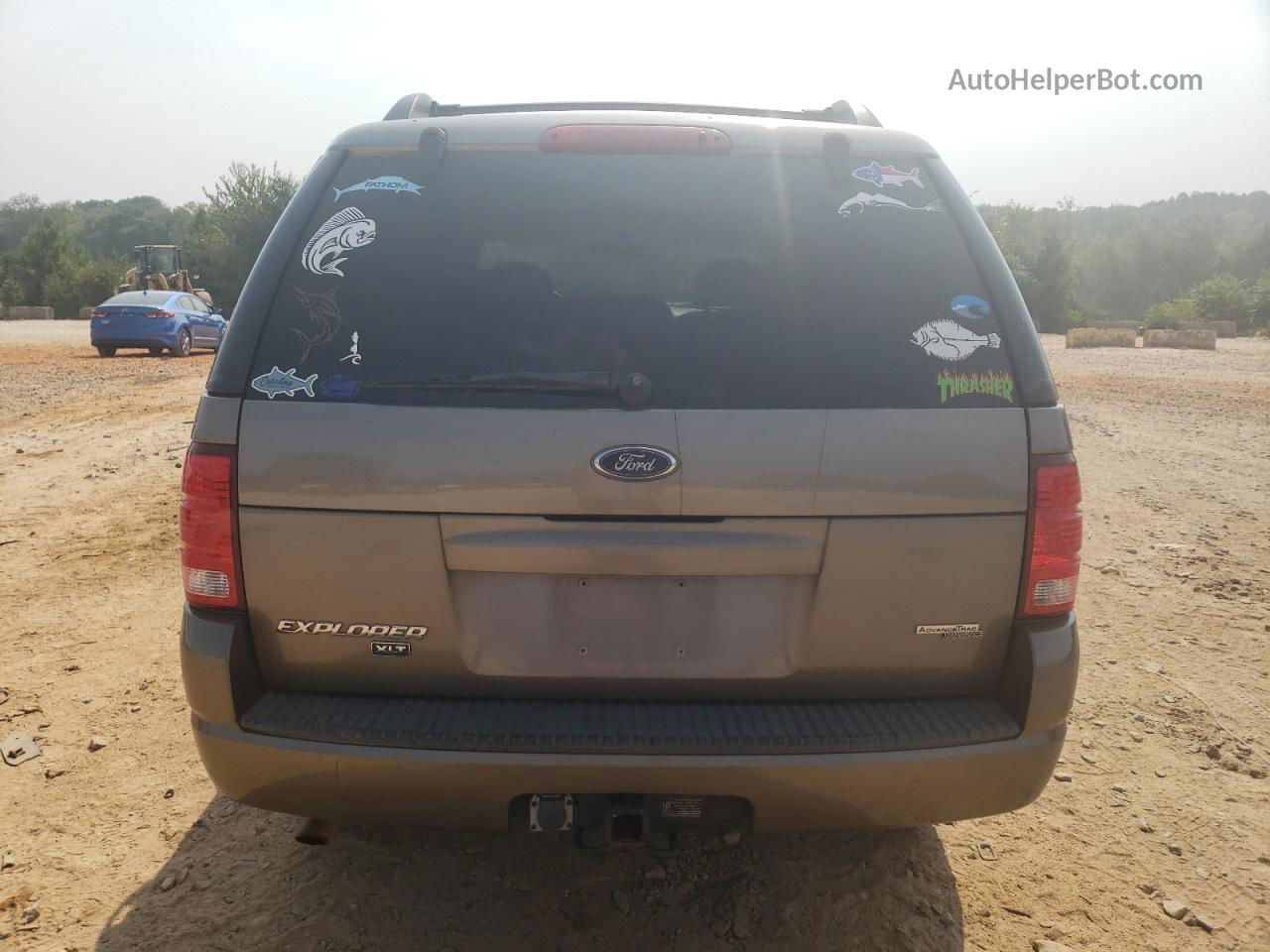 2005 Ford Explorer Xlt Gray vin: 1FMZU73E15ZA20901