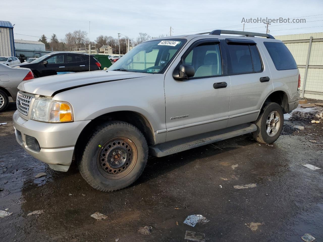 2005 Ford Explorer Xlt Beige vin: 1FMZU73E25UA95815