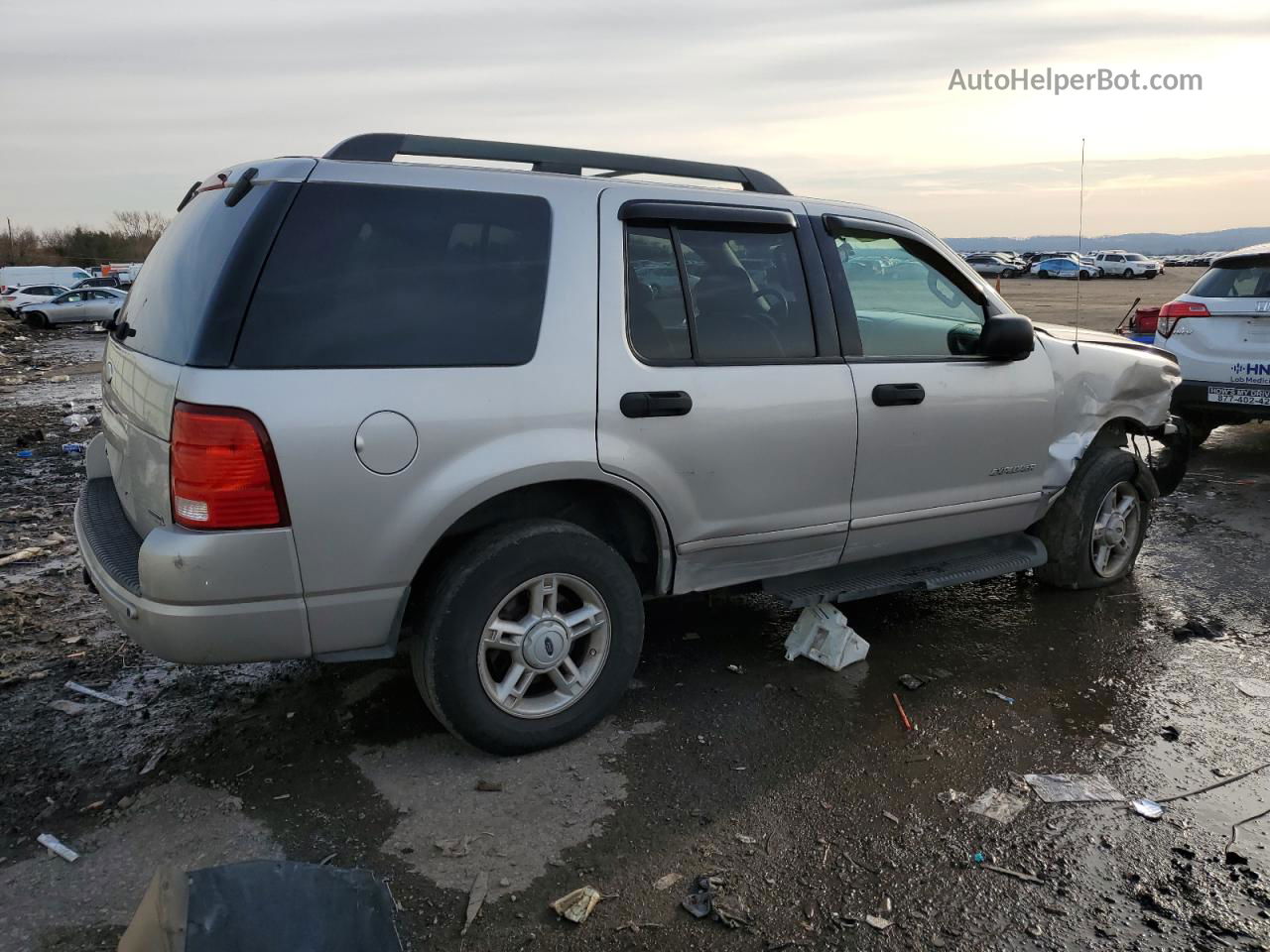 2005 Ford Explorer Xlt Beige vin: 1FMZU73E25UA95815