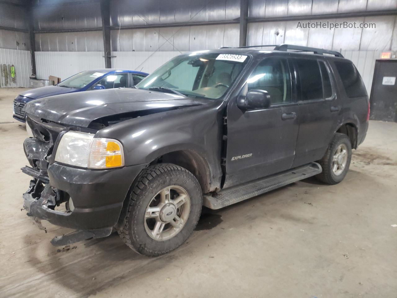 2005 Ford Explorer Xlt Gray vin: 1FMZU73E25UB86325