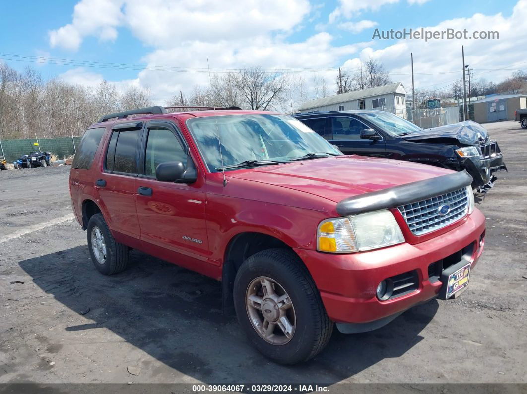 2005 Ford Explorer Xlt/xlt Sport Red vin: 1FMZU73E45UB52788