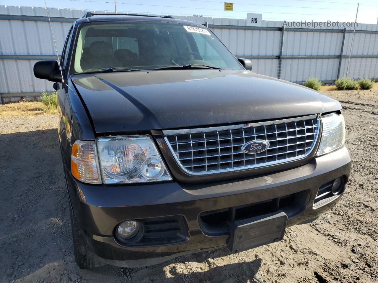 2005 Ford Explorer Xlt Gray vin: 1FMZU73E45ZA30385