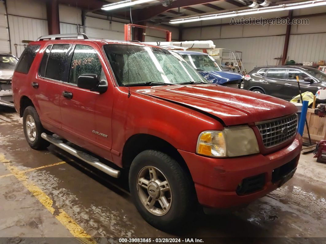 2005 Ford Explorer Xlt/xlt Sport Red vin: 1FMZU73E55UA13852